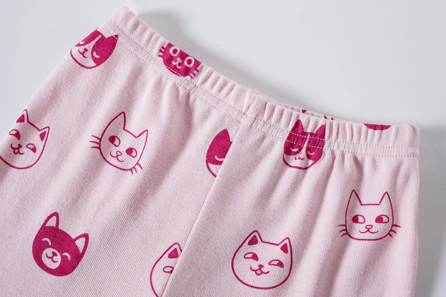 imageFamily Feeling Boys Girls Pajamas Toddler Pjs 100 Cotton Kids SleepwearsCatF51