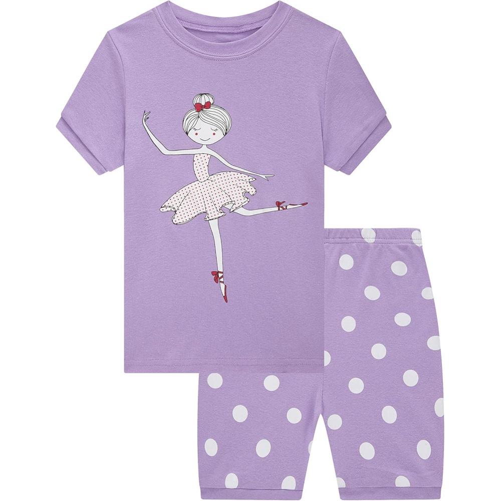 imageFamily Feeling Boys Girls Pajamas Toddler Pjs 100 Cotton Kids SleepwearsGirl722