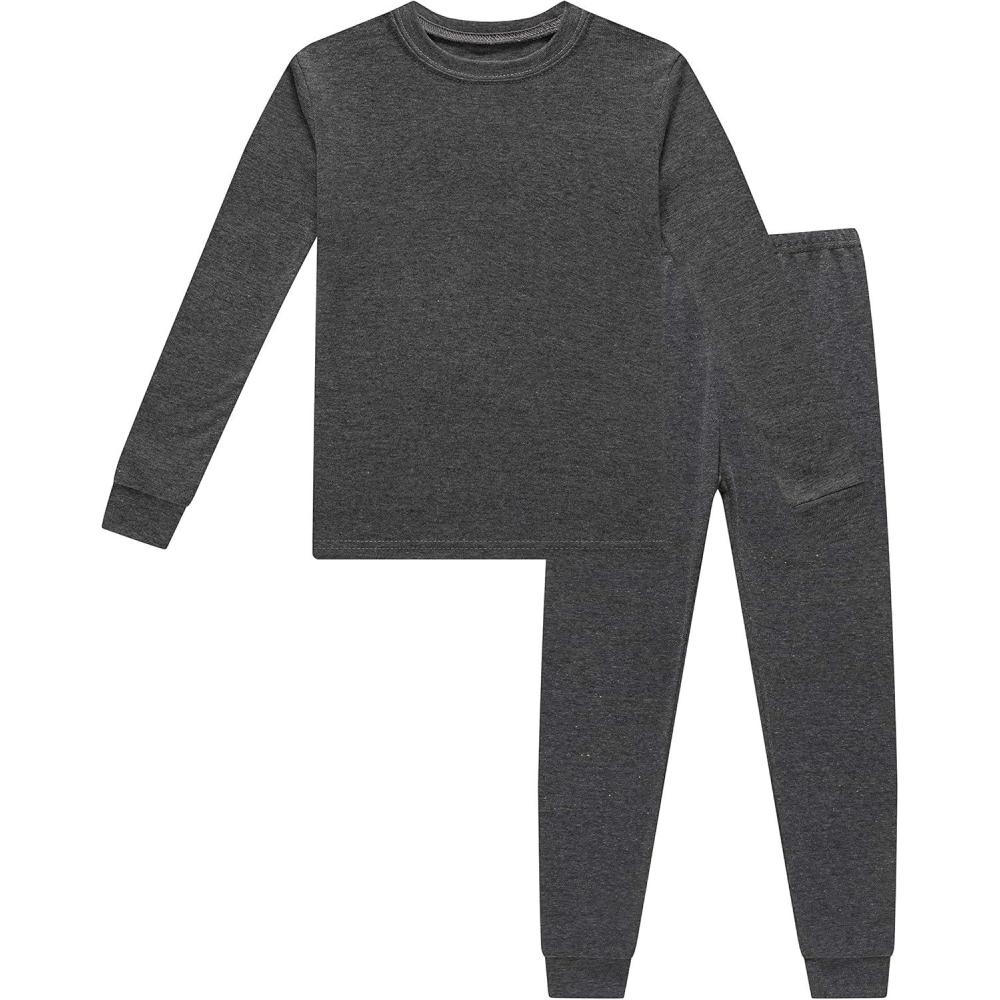 imageFamily Feeling Little Big Boy Pajamas Sets 100 Cotton Pjs Kids JammiesGrey20A1