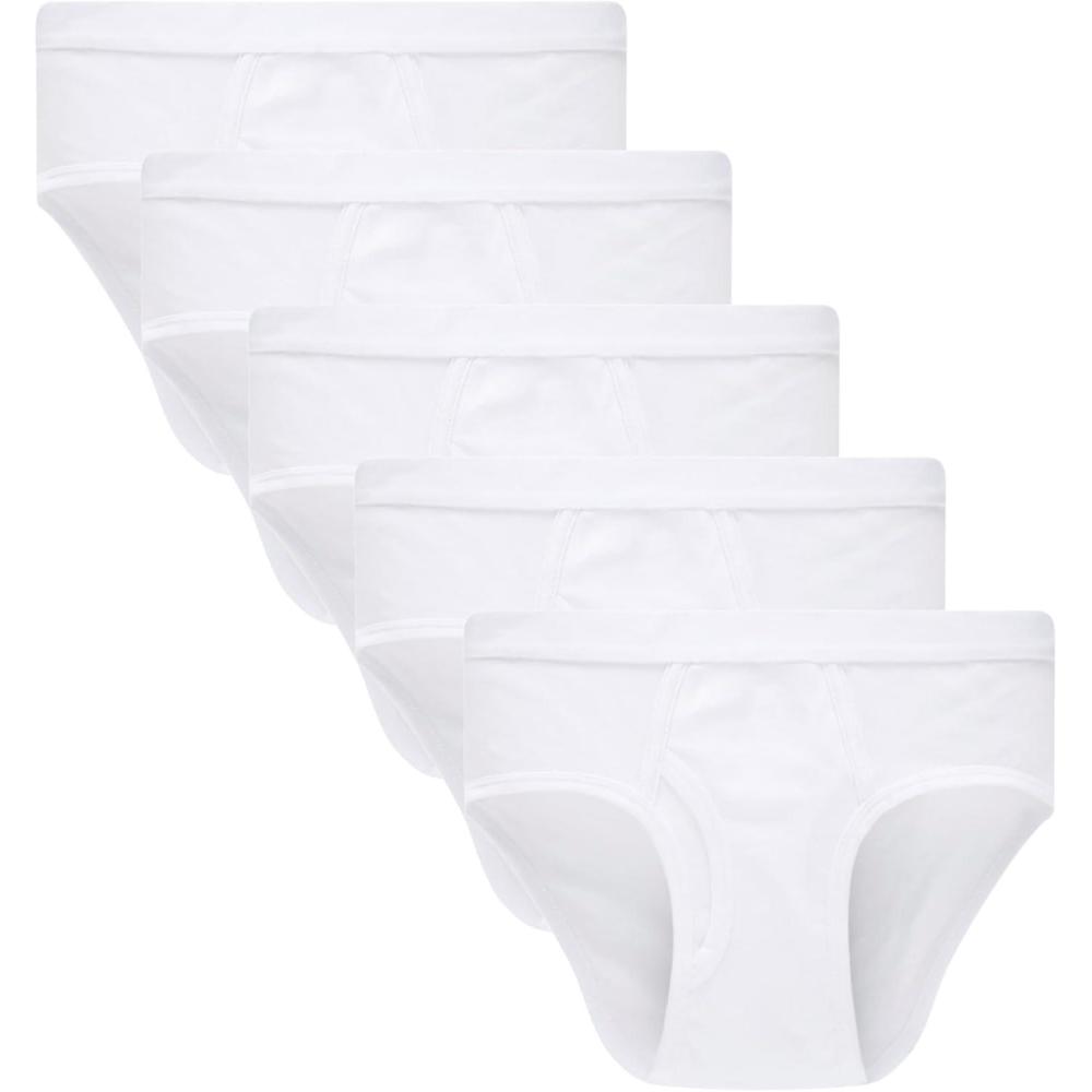 imageFamily Feeling Little Boys Cotton Boxer Brief Soft UnderwearColor 018white