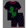 Family Feeling Boys Girls Pajamas Toddler Pjs 100% Cotton Kids Sleepwears(Unicorn/F51)