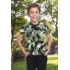 Family Feeling Boys Short Sleeve Crewneck Kids T-Shirts Top Girls Tee(Camouflage)