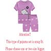 Family Feeling Giraffe Little Girls’ Short Pajamas 100% Cotton Clothes(Cat/723)