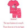 Family Feeling Giraffe Little Girls’ Short Pajamas 100% Cotton Clothes(Cat/725)