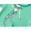 Family Feeling Giraffe Little Girls’ Short Pajamas 100% Cotton Clothes(Mermaid/F2)