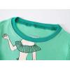 Family Feeling Giraffe Little Girls’ Short Pajamas 100% Cotton Clothes(Mermaid/F2)