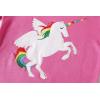 Family Feeling Giraffe Little Girls’ Short Pajamas 100% Cotton Clothes(Unicorn/F1)