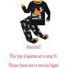 Family Feeling Kids & Toddler Boys Pajamas 2 Piece Pjs Set 100% Cotton Sleepwear(Cc-24-mummy-pumpkin)