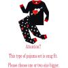 Family Feeling Kids & Toddler Boys Pajamas 2 Piece Pjs Set 100% Cotton Sleepwear(Cc-love-6195)