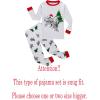 Family Feeling Kids & Toddler Boys Pajamas 2 Piece Pjs Set 100% Cotton Sleepwear(Christmas/Dinosaur/Grey/F1)