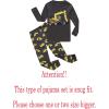 Family Feeling Kids & Toddler Boys Pajamas 2 Piece Pjs Set 100% Cotton Sleepwear(Excavator1/F1)