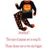 Family Feeling Kids & Toddler Boys Pajamas 2 Piece Pjs Set 100% Cotton Sleepwear(Pumpkin/F2)