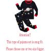 Family Feeling Kids & Toddler Boys Pajamas 2 Piece Pjs Set 100% Cotton Sleepwear(Space/F41)