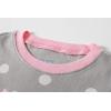 Family Feeling Kids & Toddler Girls Boys Pajamas 2 Piece Pjs Set 100% Cotton Sleepwear(4-piece-purple-grey-owl-2022)