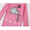Family Feeling Kids & Toddler Girls Boys Pajamas 2 Piece Pjs Set 100% Cotton Sleepwear(Cat/F4)