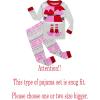 Family Feeling Kids & Toddler Girls Boys Pajamas 2 Piece Pjs Set 100% Cotton Sleepwear(Christmas/Elf/F1)