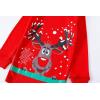 Family Feeling Kids & Toddler Girls Boys Pajamas 2 Piece Pjs Set 100% Cotton Sleepwear(Christmas/Red/Reindeer/A4)