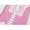 Family Feeling Kids & Toddler Girls Boys Pajamas 2 Piece Pjs Set 100% Cotton Sleepwear(Skeleton/Glow-in-the-dark/6964)