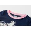 Family Feeling Kids & Toddler Girls Boys Pajamas 2 Piece Pjs Set 100% Cotton Sleepwear(Skeleton/Glow-in-the-dark/Blue6114)