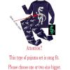 Family Feeling Little Big Boy Pajamas Sets 100% Cotton Pjs Kids Jammies(Glow-in-the-dark/Dinosaur)