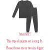 Family Feeling Little Big Boy Pajamas Sets 100% Cotton Pjs Kids Jammies(Grey20/A1)