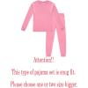 Family Feeling Little Big Boy Pajamas Sets 100% Cotton Pjs Kids Jammies(Pink/A1)