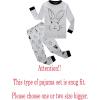 Family Feeling Little Big Boy Pajamas Sets 100% Cotton Pjs Kids Jammies(Rabbit/Grey/F1)