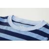 Family Feeling Little Big Boy Pajamas Sets 100% Cotton Pjs Kids Jammies(Striped/Blue6119)