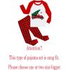 Family Feeling Little Boys Pajamas Sets 100% Cotton Long sleeve Pjs(Christmas/6001)