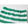 Family Feeling Little Boys Pajamas Sets 100% Cotton Long sleeve Pjs(Christmas-striped-green)