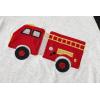 Family Feeling Little Boys Pajamas Sets 100% Cotton Long sleeve Pjs(Fire Truck/F4)