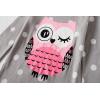Family Feeling Little Boys Pajamas Sets 100% Cotton Long sleeve Pjs(Owl/Grey/A1)