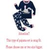 Family Feeling Little Boys Pajamas Sets 100% Cotton Long sleeve Pjs(Rabbit-pink-6159)