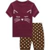 Family Feeling Boys Girls Pajamas Toddler Pjs 100% Cotton Kids Sleepwears(Cat/F3)