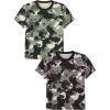 Family Feeling Boys Short Sleeve Crewneck Kids T-Shirts Top Girls Tee(Camouflage)