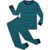 Family Feeling Kids & Toddler Boys Pajamas 2 Piece Pjs Set 100% Cotton Sleepwear(Bf2022-76)
