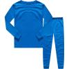 Family Feeling Kids & Toddler Boys Pajamas 2 Piece Pjs Set 100% Cotton Sleepwear(Blue/F1)