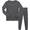 Family Feeling Kids & Toddler Boys Pajamas 2 Piece Pjs Set 100% Cotton Sleepwear(Grey/F1)