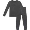 Family Feeling Little Big Boy Pajamas Sets 100% Cotton Pjs Kids Jammies(Grey20/A1)