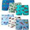 Family Feeling Little Boys’ Cotton Boxer Brief Soft Underwear(Color 0020)