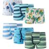 Family Feeling Little Boys’ Cotton Boxer Brief Soft Underwear(Color 005)