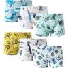 Family Feeling Little Boys’ Cotton Boxer Brief Soft Underwear(Color 006)