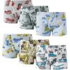 Family Feeling Little Boys’ Cotton Boxer Brief Soft Underwear(Color 008)