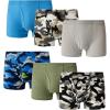 Family Feeling Little Boys’ Cotton Boxer Brief Soft Underwear(Color 009)