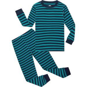 Family Feeling Kids & Toddler Boys Pajamas 2 Piece Pjs Set 100% Cotton Sleepwear(Bf2022-76)