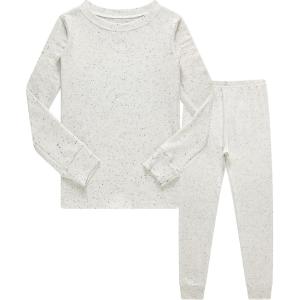 Family Feeling Little Big Boy Pajamas Sets 100% Cotton Pjs Kids Jammies(Grey/A1)