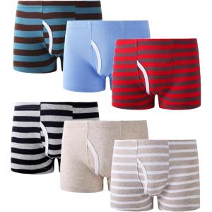Family Feeling Little Boys’ Cotton Boxer Brief Soft Underwear(Color 022)