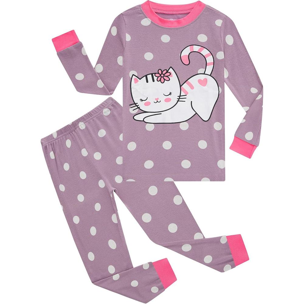 imageFamily Feeling Little Boys Girls Child Pajamas Sets 100 Cotton Toddler PjsCat6121