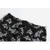 Family Feeling Boys Summer Pajamas Sets Short 100% Cotton Pjs(4 Piece-grey-shark)