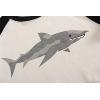 Family Feeling Boys Summer Pajamas Sets Short 100% Cotton Pjs(4 Piece-grey-shark)